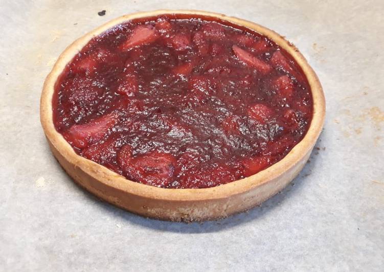Crostata di marmellata alle Fragole
