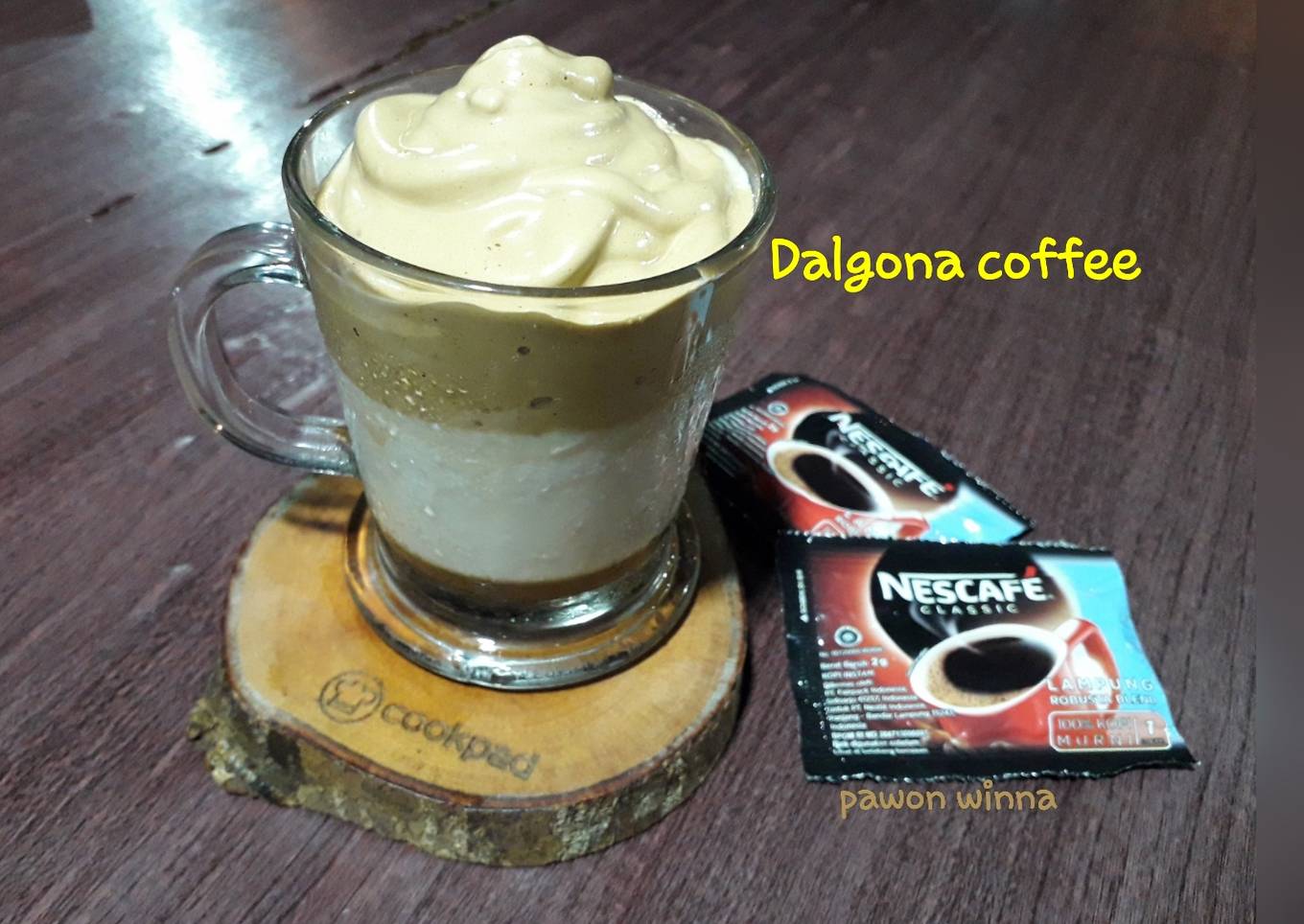 160.Iced Dalgona coffee classic