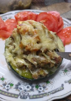 Una foto de Zapallitos rellenos
