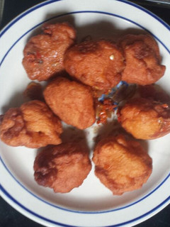 A picture of Bean cake (akara).