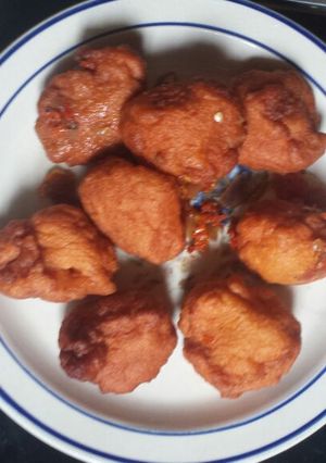 A picture of Bean cake (akara).