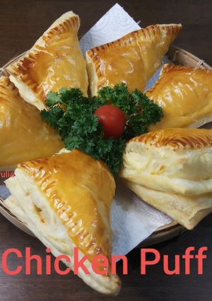 Foto resep CHICKEN PUFF snack dari Pastry