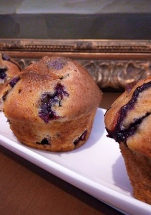 Foto principal de Muffins de Arándanos y chocolate blanco