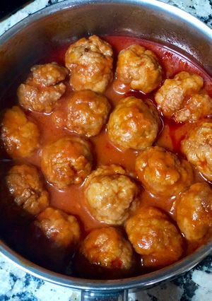 Una foto de Albóndigas en salsa