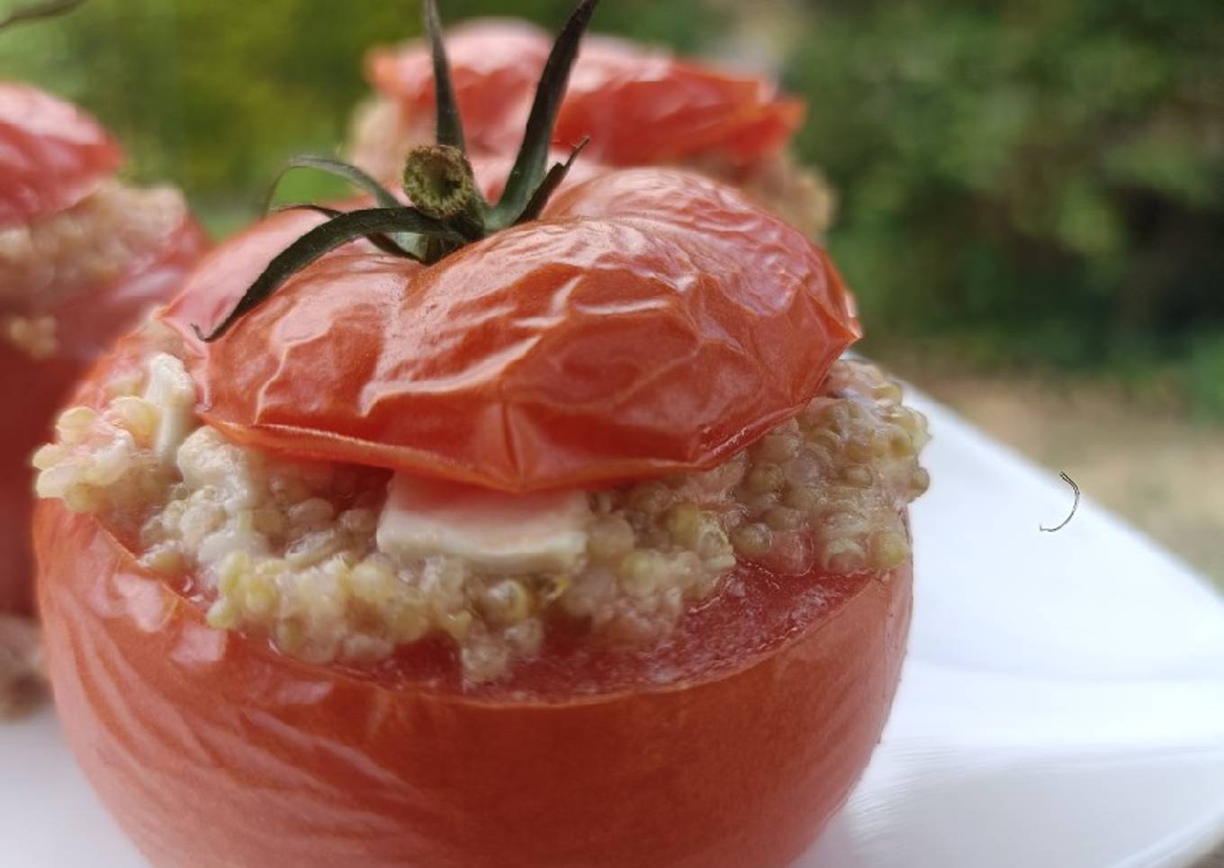 🌿Tomates farcies Végé Fêta Quinoa