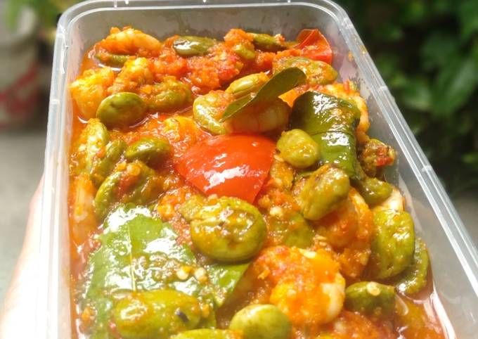 Resep Sambel Pete Udang Anti Gagal