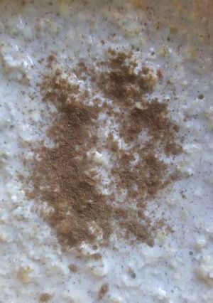 Una foto de Gachas frías de avena