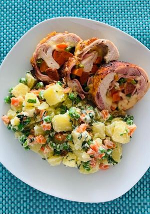 Una foto de Pollo relleno 🐣
