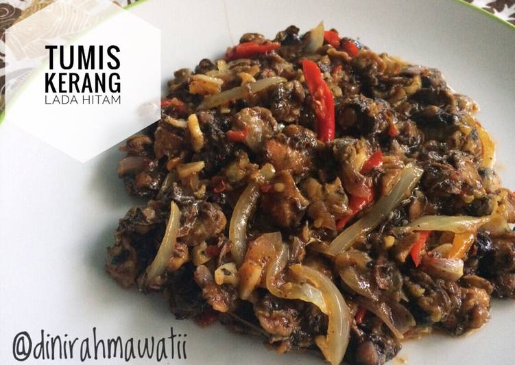 Resep Tumis Kerang Lada Hitam 🐚 Lezat