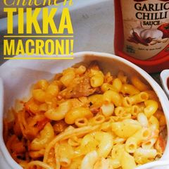 A picture of Tikka Macaroni!.