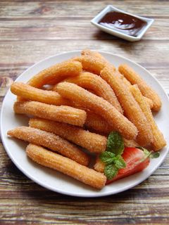 Foto resep Churros Wortel