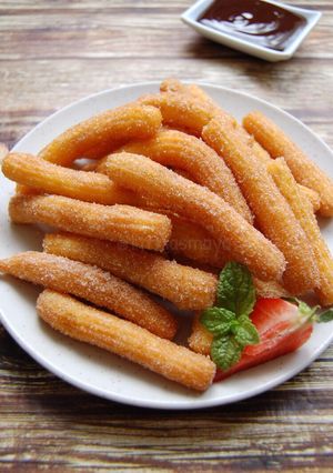 Foto resep Churros Wortel