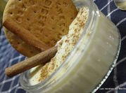 Una foto de natillas thermomix