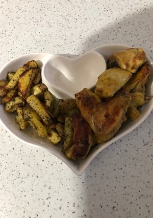 عکسی از دستور جوجه زعفرانی در توستر