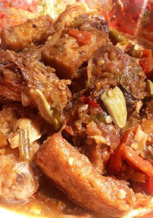 Foto resep Balado Ayam Tahu Pete