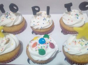 Una foto de Cupcakes de vainilla