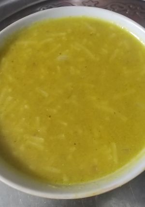 صورة لوصفة شوربة العدس على طريقتي 💁‍♀️