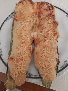 Una foto de Calabacines rellenos 😋
