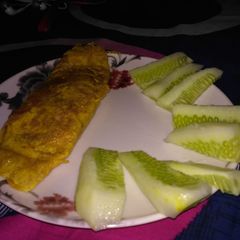 A picture of Egg omelette.