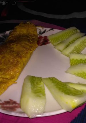 A picture of Egg omelette.