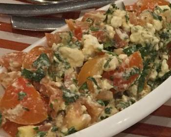 Without Fail Cooking Recipe Light Feta and Tomato Salad Delicious Nutritious