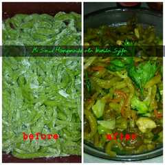 A picture of Mi sawi handmade.