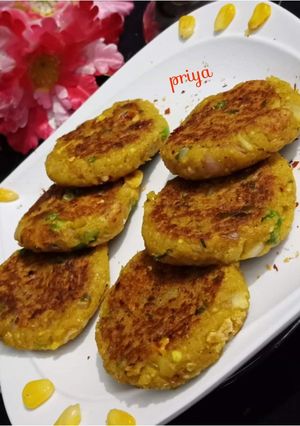 A picture of Poha Cutlets non fry.