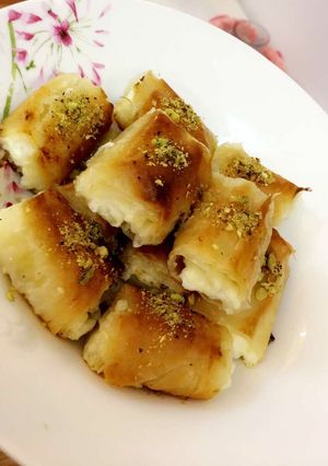 صورة لوصفة بقلاوة سهله وسريعه