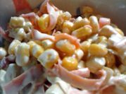 A picture of cold corn salad