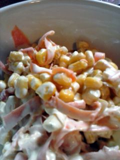 A picture of Cold Corn Salad.