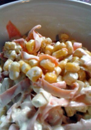A picture of Cold Corn Salad.