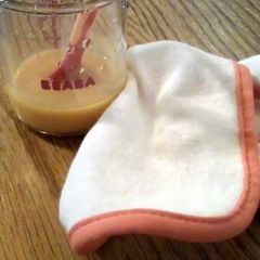 Sweet potato puree for baby A picture of Sweet potato puree for baby.