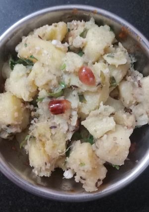 ફરાળી શક્કરિયા બટાકા નું શાક (Farali Shakkariya Bataka Shak Recipe In Gujarati) રેસીપી મુખ્ય ફોટો