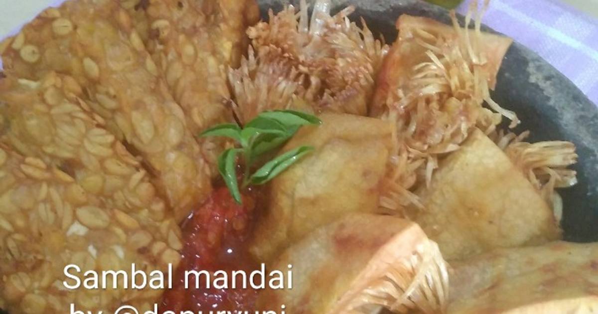 Resep Sambal Mandai Praktis Oleh Dapur Yuni Cookpad