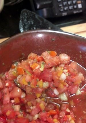 A picture of Papi's Homemade Salsa.