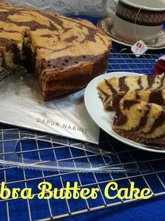 Foto resep Zebra Butter Cake