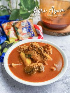 Gambar Kari Ayam Tanpa Santan