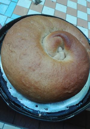 Una foto de Ensaimada de dulce de leche 😻