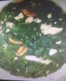 Canh rau ngót nấu cá rô