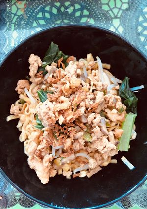 Foto resep Mie ayam yamin