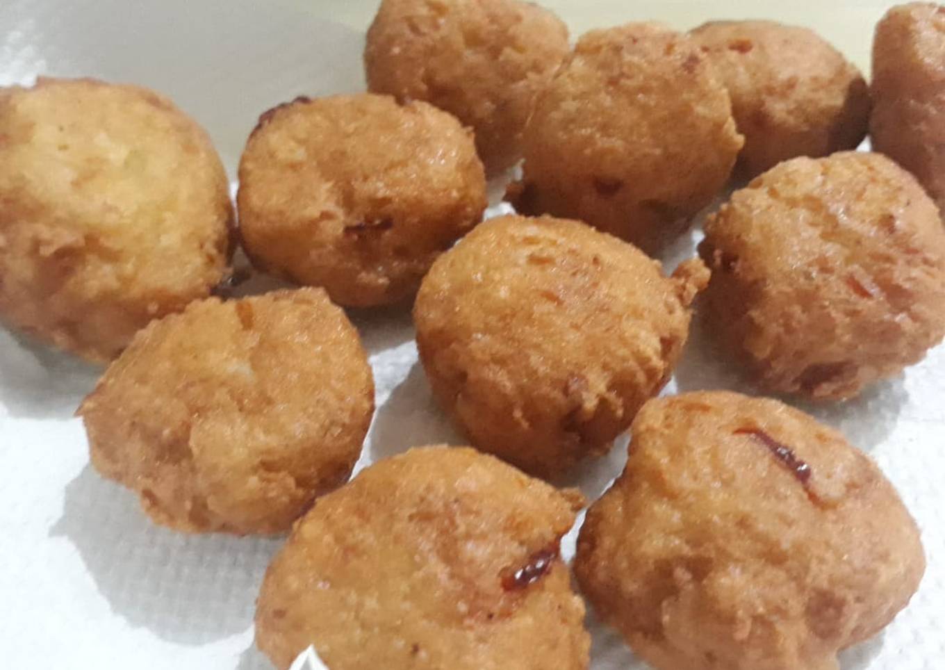 Bola-bola tahu simple aka Tahu Kepal