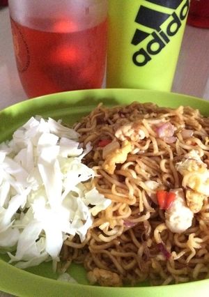 Foto resep Mie telor goreng