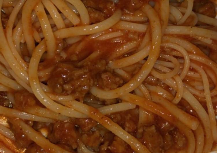 Mexican spaghetti
