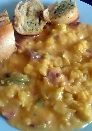 A picture of Vickys Cauliflower & Cheese Bake, GF DF EF SF NF.