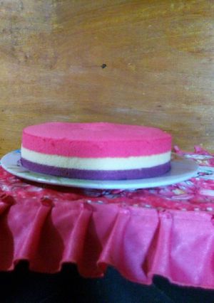 Foto resep Bolu kukus pelangi