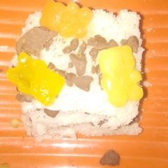 A picture of Homemade bread chocolate cake.