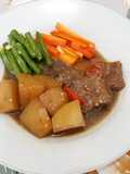 Semur daging kentang pedas/ bistik daging (bisa untuk menu diet)
