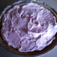 peaches and cream pie - super easy! A picture of peaches and cream pie - super easy!.