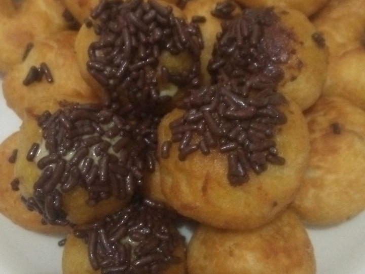 Langkah Mudah untuk Membuat Donat unyil no ragi no telor Anti Gagal