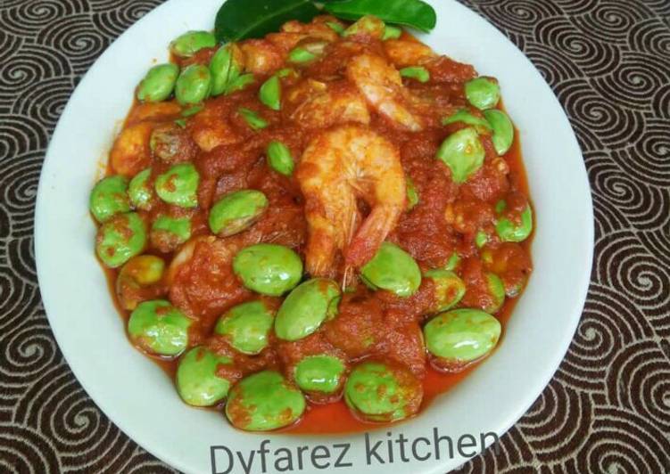 Cara Gampang Menyiapkan Udang pete balado Anti Gagal